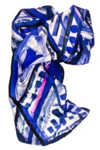 Royal Blue, Black, Hot Pink & Royal Purple